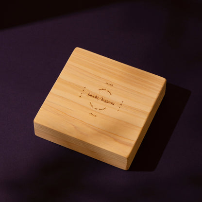 hinoki wood box